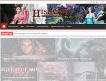 Tablet Screenshot of hispared.org